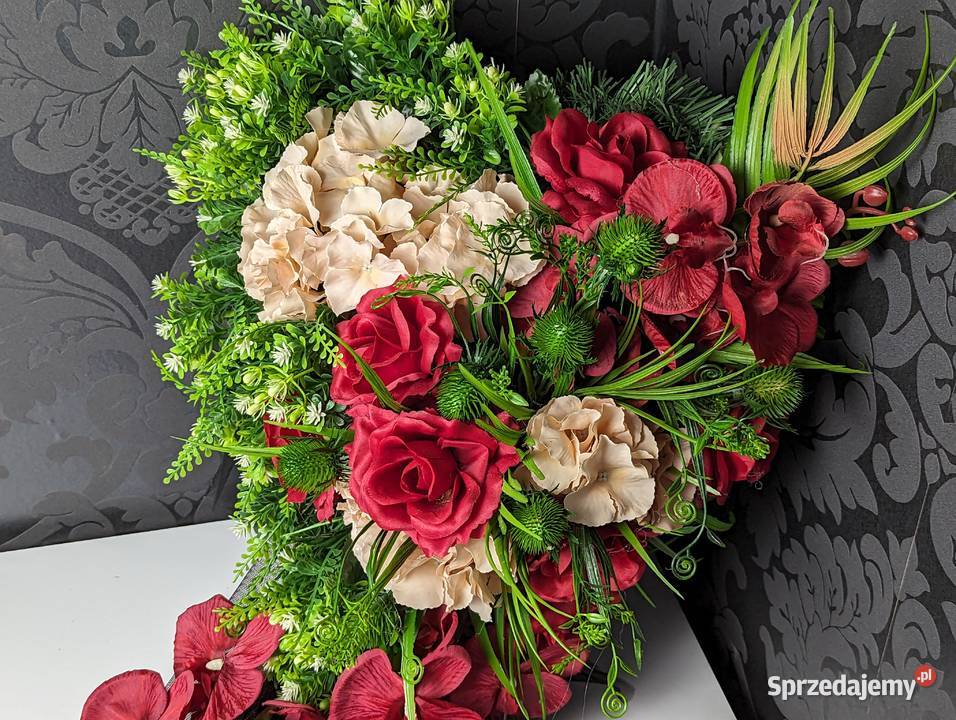 Wiązanka nagrobna DUŻA 105 długości Piękna Wszystkich Świętych lubelskie