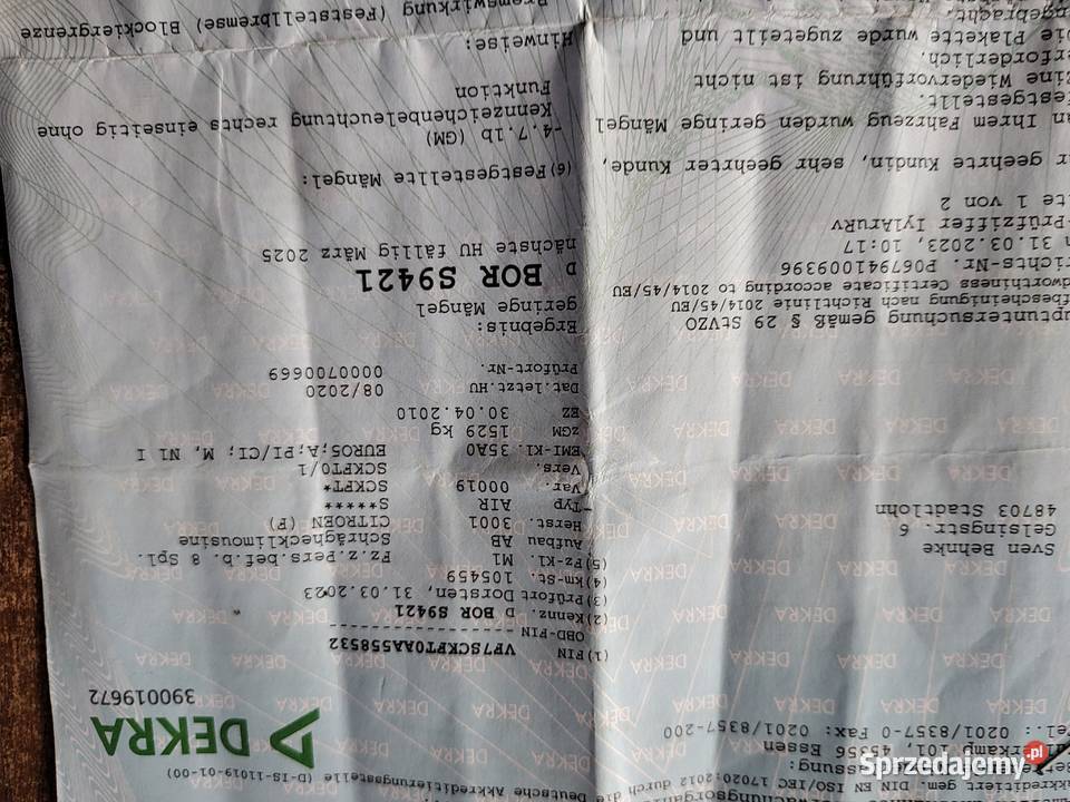 CITROEN C3 14 BENZYNA Leszno