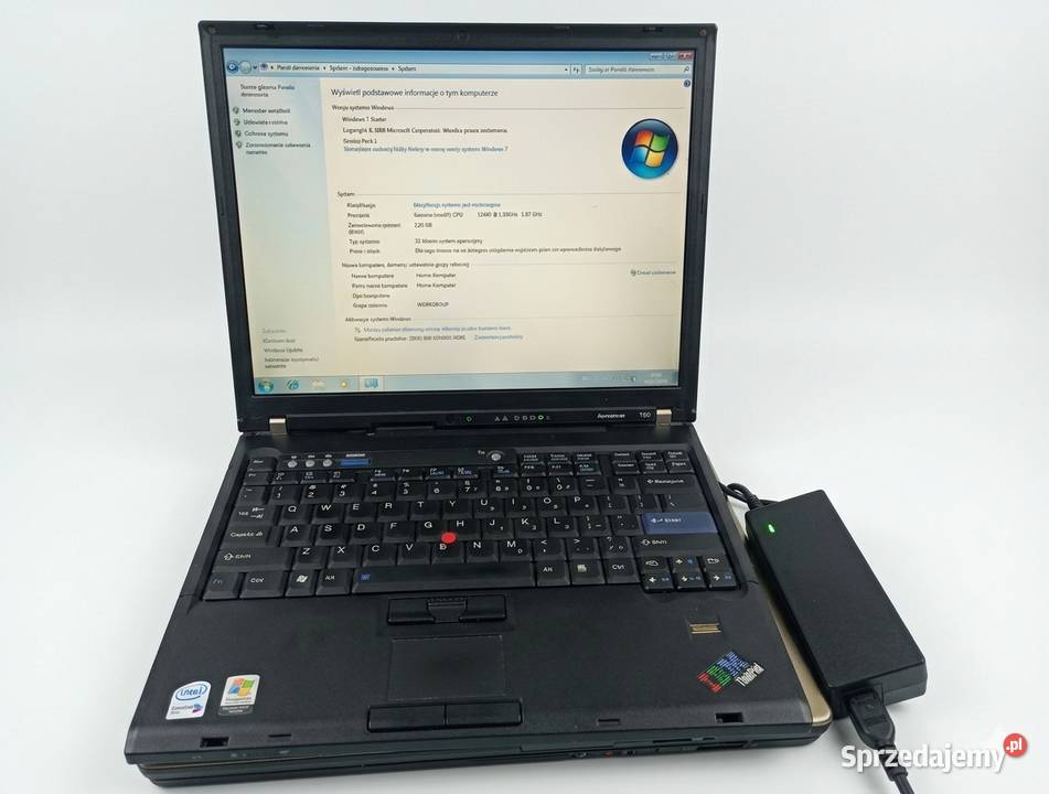 Laptop IBM ThinkPad Stęszew