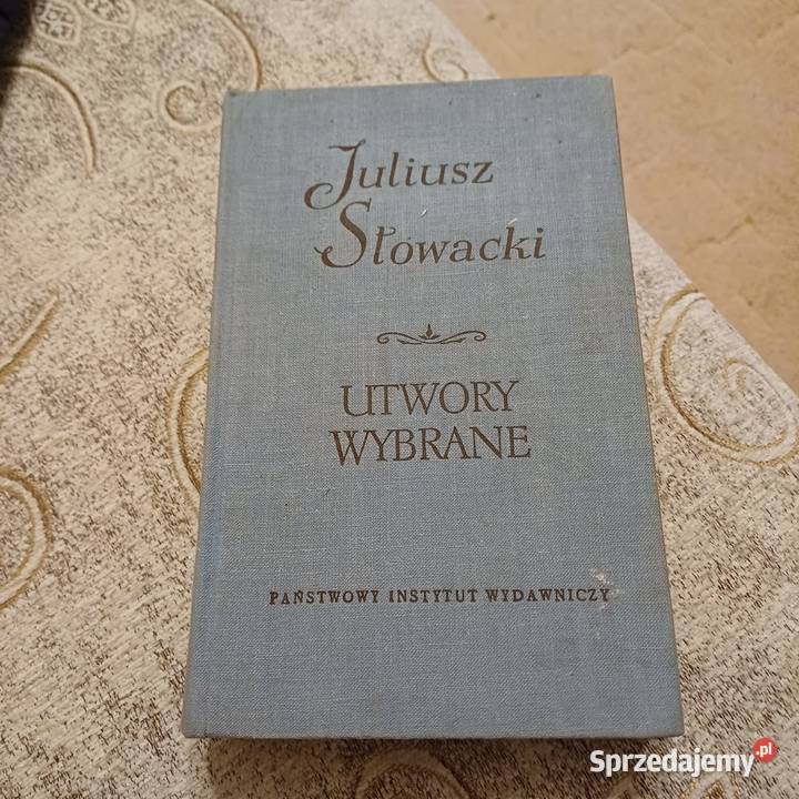 Książka Utwory Wybrane Juliusz Słowacki łódzkie sprzedam