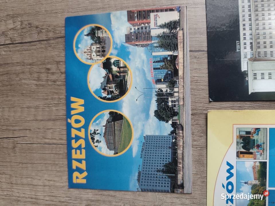 Pocztówki z Rzeszowa Rzeszów 1997 r lata 90 7 Pocztówki i karty telefoniczne sprzedam