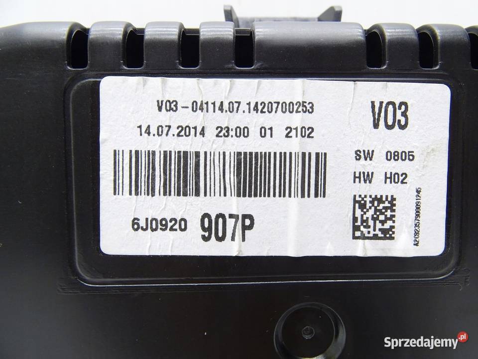 LICZNIK ZEGARY ZEGAR SEAT IBIZA IV 12 TSI Liczniki i zegary sprzedam