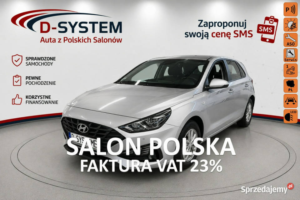Hyundai i30 22 Salon Polska 1Właściciel bluetooth Białystok sprzedam