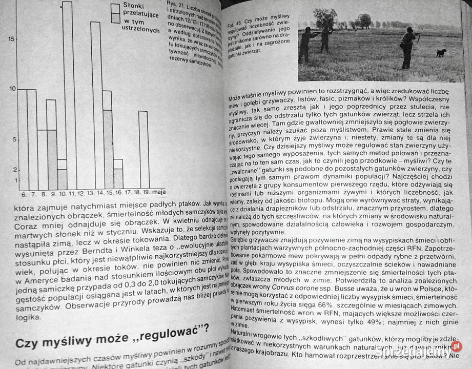 Rzecz o myślistwie i przeciw Heribert Rok wydania 1983 lubelskie Chełm