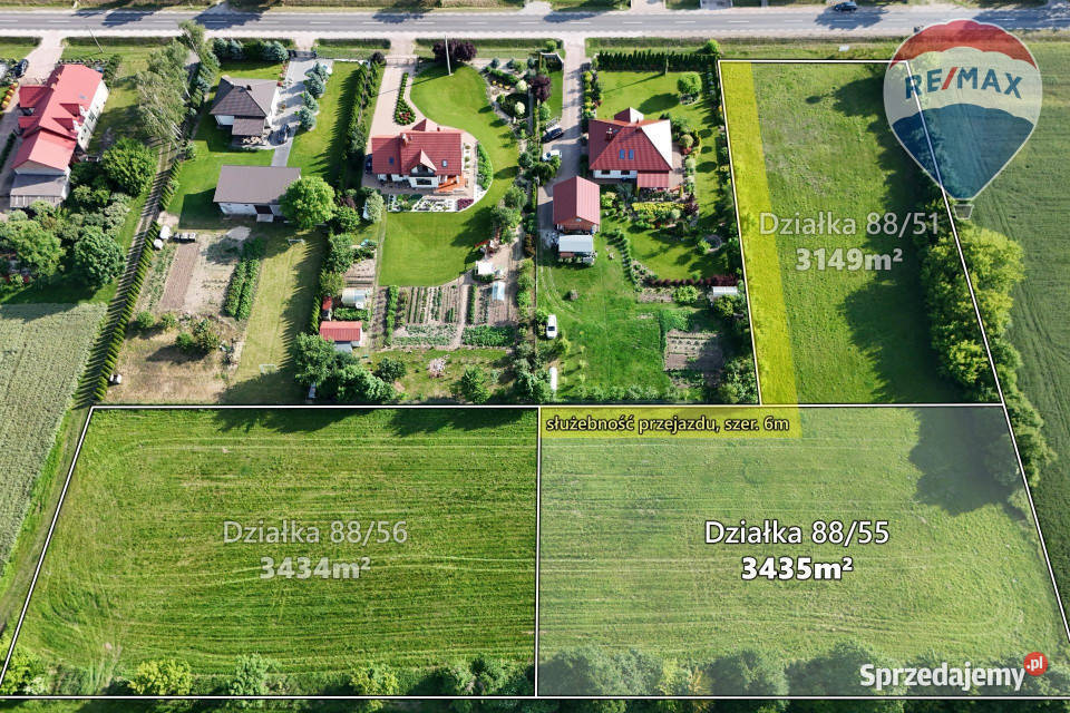 Działka budowlana Łaziska gm Słubice
