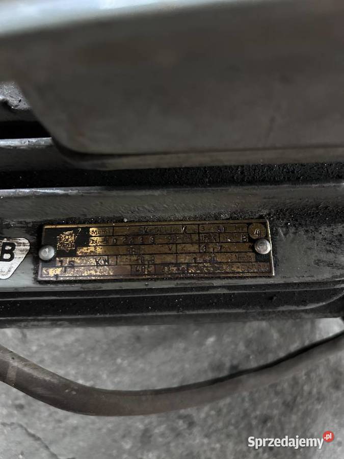 Silnik elektryczny trójfazowy 15 kw 1430 obrotów wielkopolskie Śmigiel