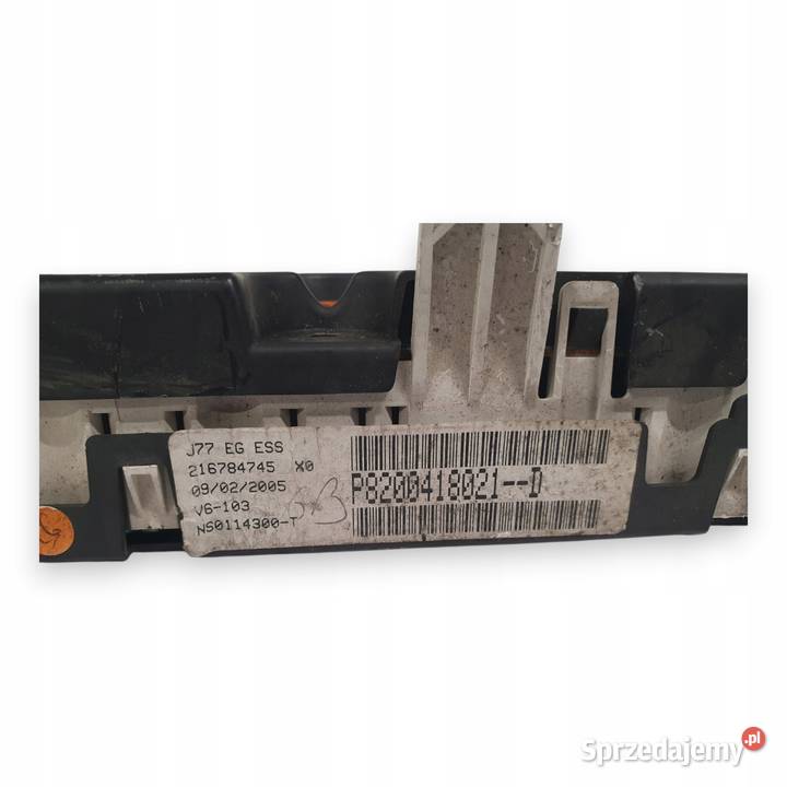 LICZNIK ZEGARY P8200418021D Renault Modus I 14 Chełm sprzedam