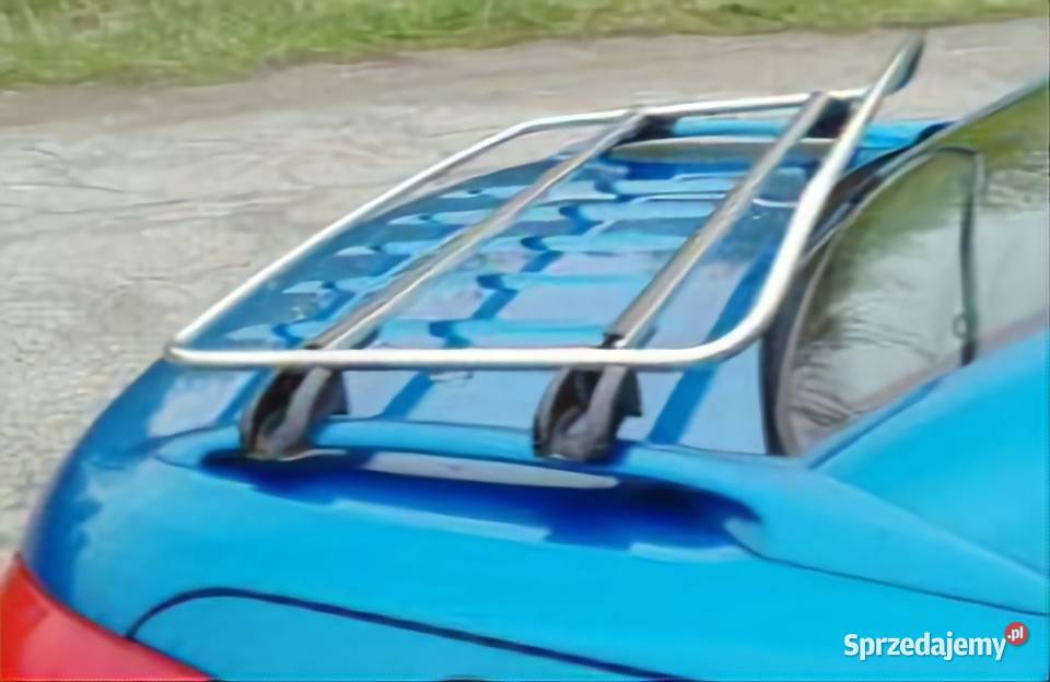 Bagażnik orginał Peugeot 206 cc chrom Bagażniki Wałbrzych