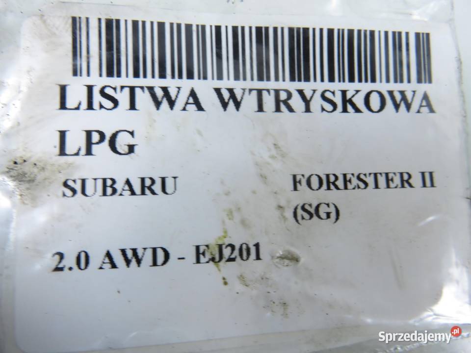 LISTWA WTRYSKOWA LPG 67R010233 sprzedam