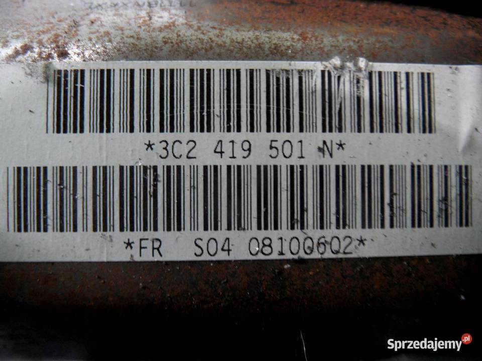 VW PASSAT CC 08r kolumna kierownicza 3C2419501N