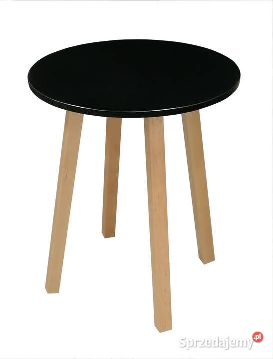 STÓŁ OKRĄGŁY FI 70 CZARNY STOLIK ŁAWA RÓŻNE warmińsko-mazurskie Tołkiny sprzedam
