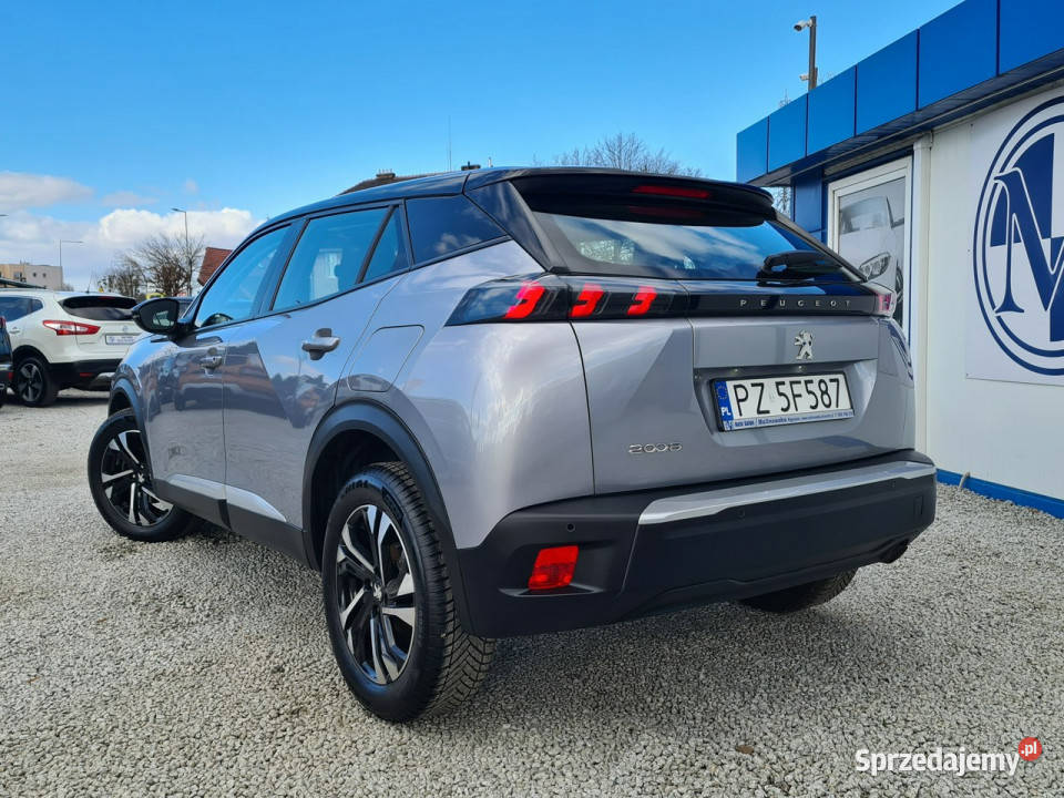 Peugeot 2008 Navi PDC Virtual FullLed Asystent czujnik zmierzchu Wągrowiec