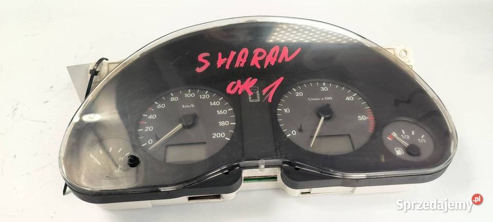 LICZNIK ZEGAR VOLKSWAGEN SHARAN 7M0919882N Lipno