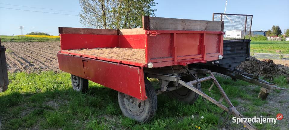 Przyczepa d44 Przyczepy rolnicze śląskie sprzedam