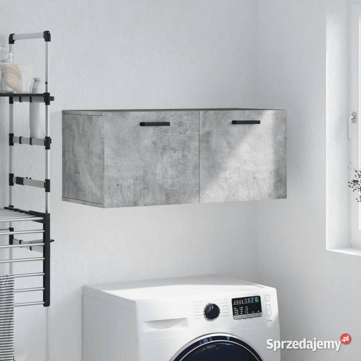 Szafka wisząca szarość betonu 80x365x35 WM830080 Warszawa