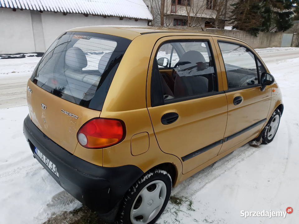 Daewoo Matiz 08 2000r benzyna Daleszyce