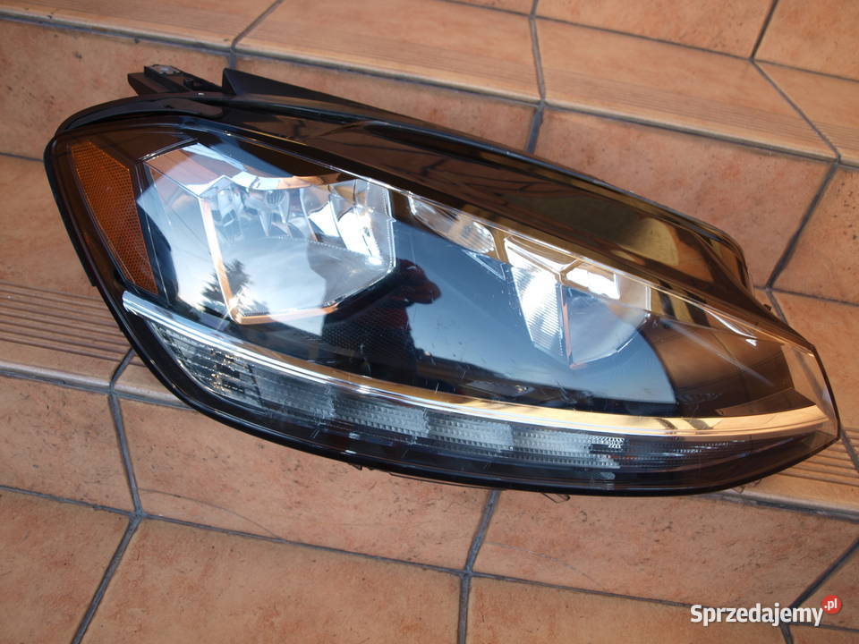 VW Golf 7 VII lampa prawa przód zwykła 2017 Kalisz sprzedam
