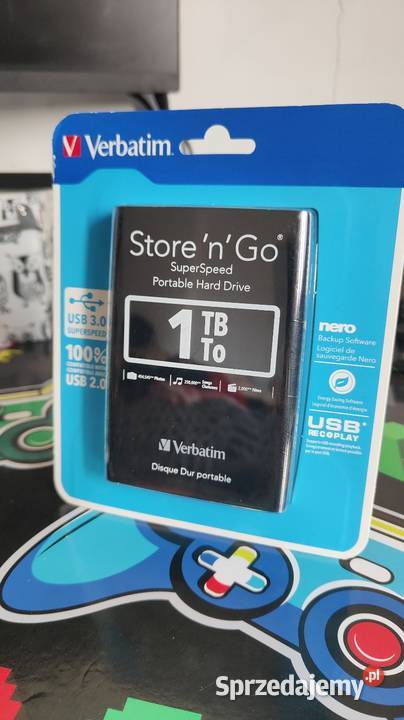 Verbatim Store n Go 25 1TB USB 30 black Części i akcesoria Słupsk