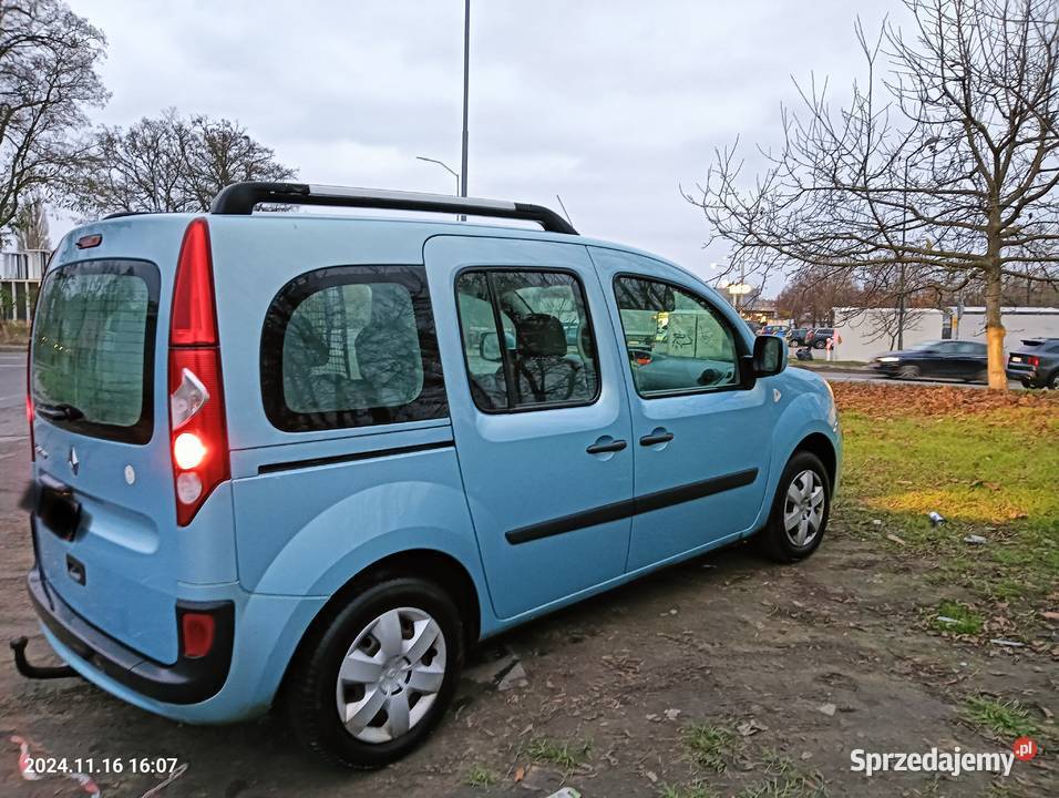 Renault Kangoo I 16 2008 r zachodniopomorskie Szczecin