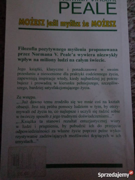 Możesz jeśli myślisz że możesz Norman Vincent łódzkie Łódź