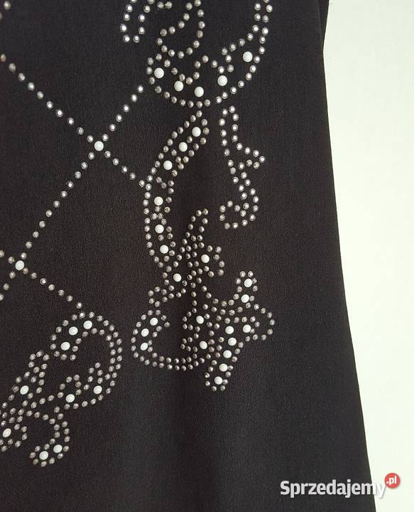 Nowa bluzka CA M 38 czarna czerń zdobienia dżety czarny zachodniopomorskie Szczecin
