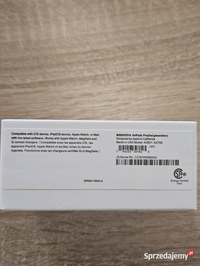 Airpods 2 pro nowe Słuchawki i głośniki Kolno
