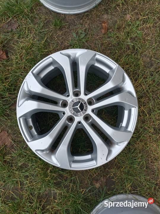 Komplet felg aluminiowych Mercedes 17 idealny mazowieckie Ostrołęka