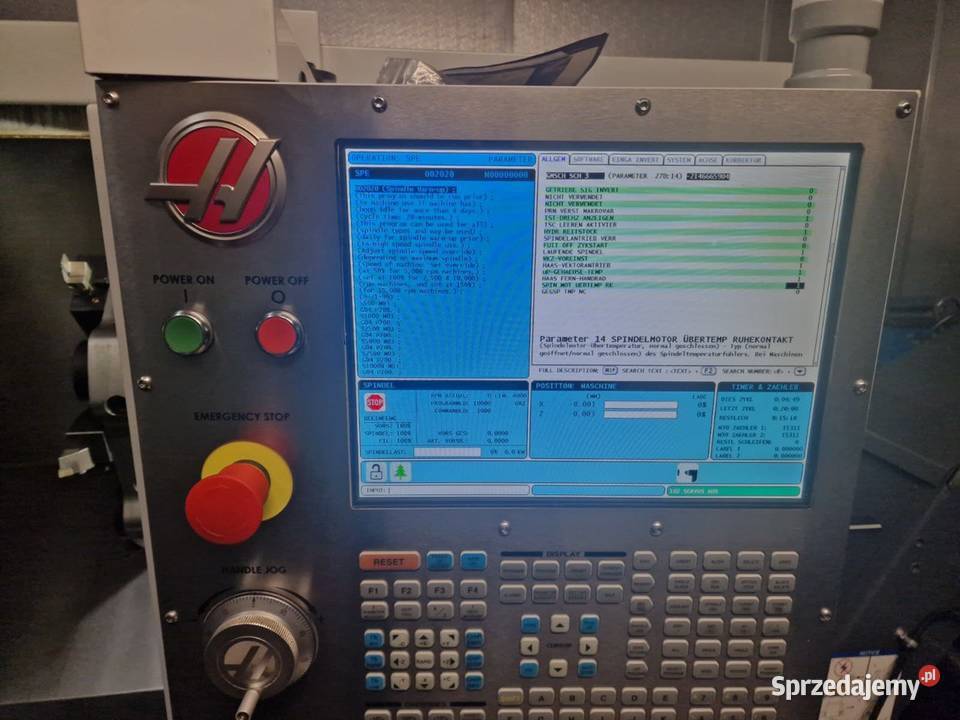 Centrum tokarskie CNC HAAS ST15 2017 sprzedam