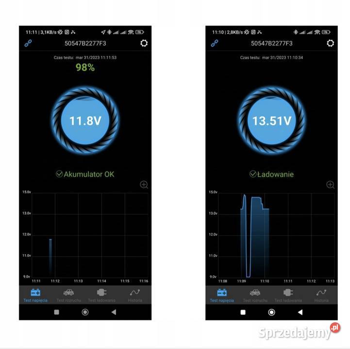 Tester akumulatora bluetootch kujawsko-pomorskie sprzedam