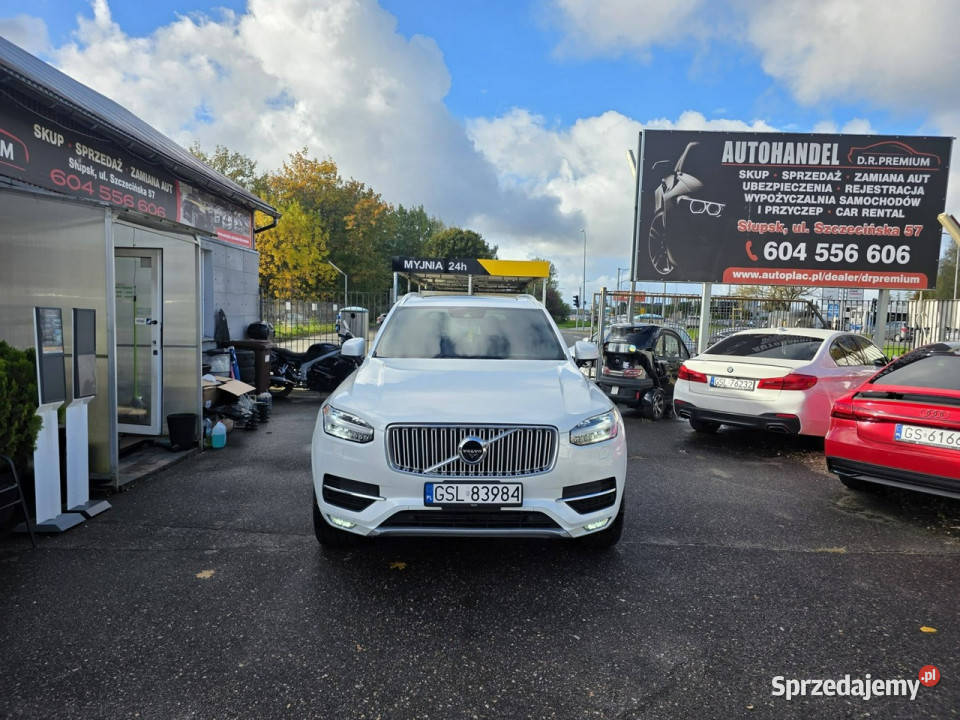 Volvo XC 90 20 T6 320 Inscription 4x4 Kamery 360 pomorskie Słupsk
