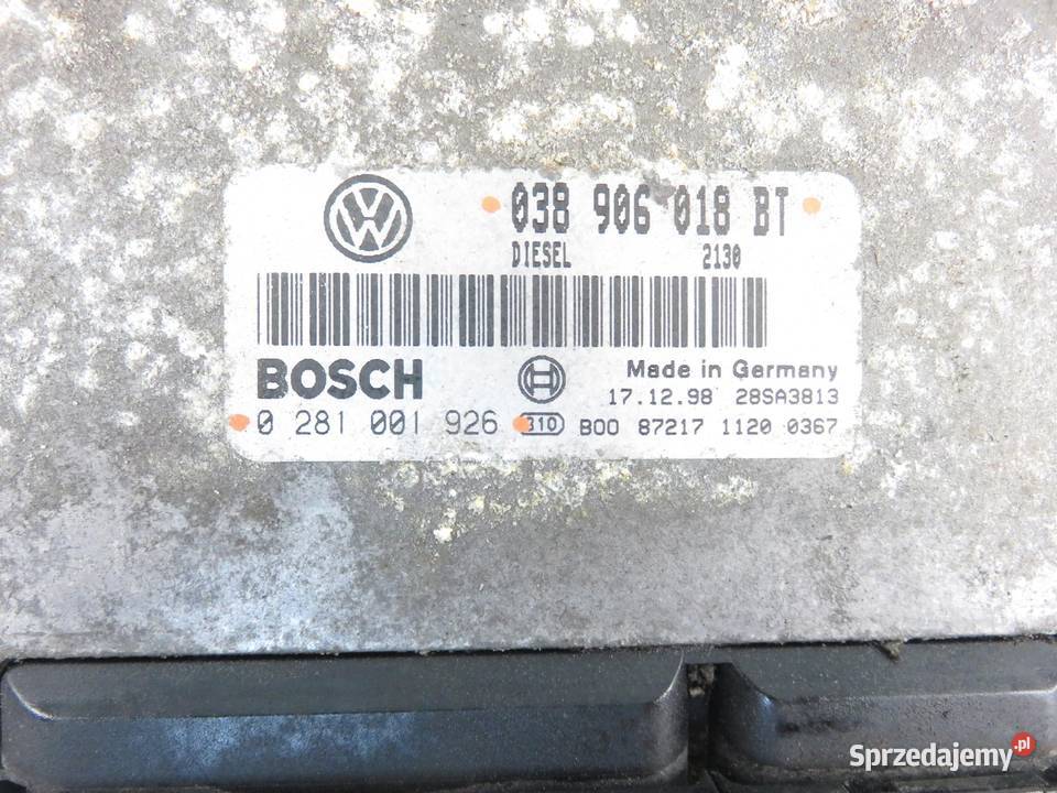 STEROWNIK SEAT TOLEDO II 19 TDI 038906018BT