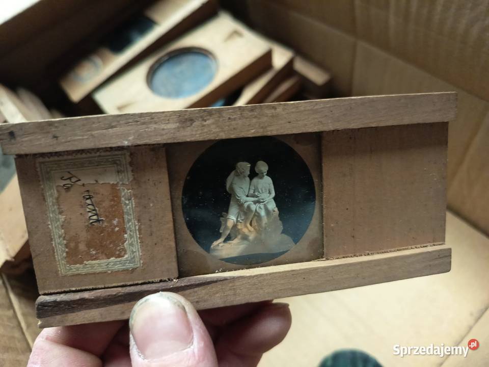 Obrazki kasetony do Fotoplastikon XIXw Ręcznie
