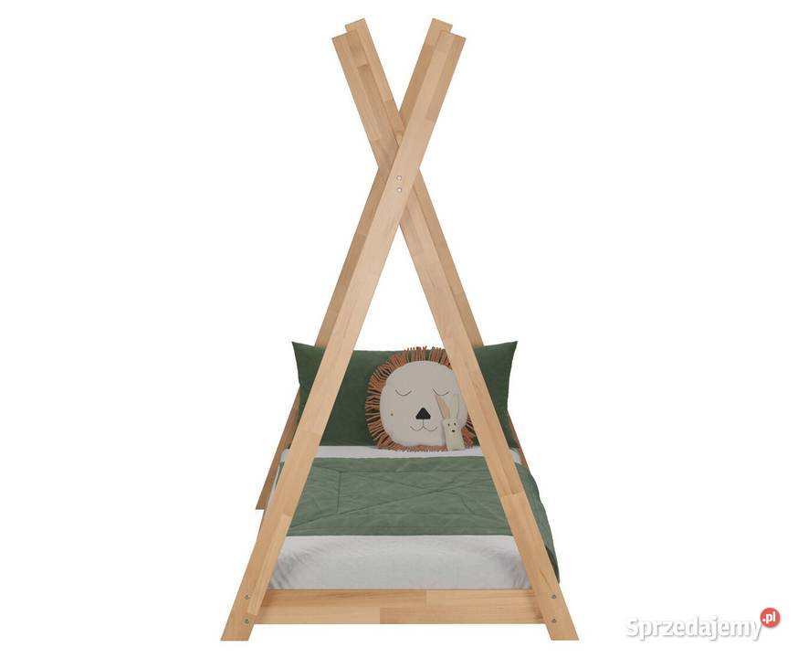 Łóżko dziecięce domek TIPI TARTAK MEBLE 90x200