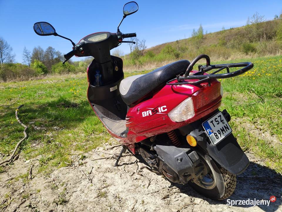 Skuter Zipp Basic 5060 Zarejestrowany pas napędowy Szczeglice