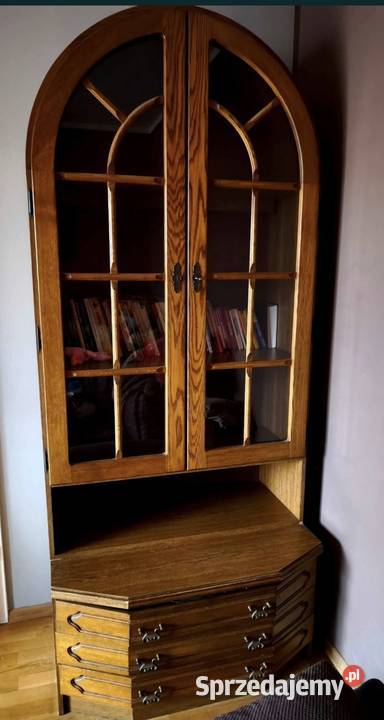Zestaw mebli dębowych modułowych z Dobrodzienia małopolskie Kraków sprzedam