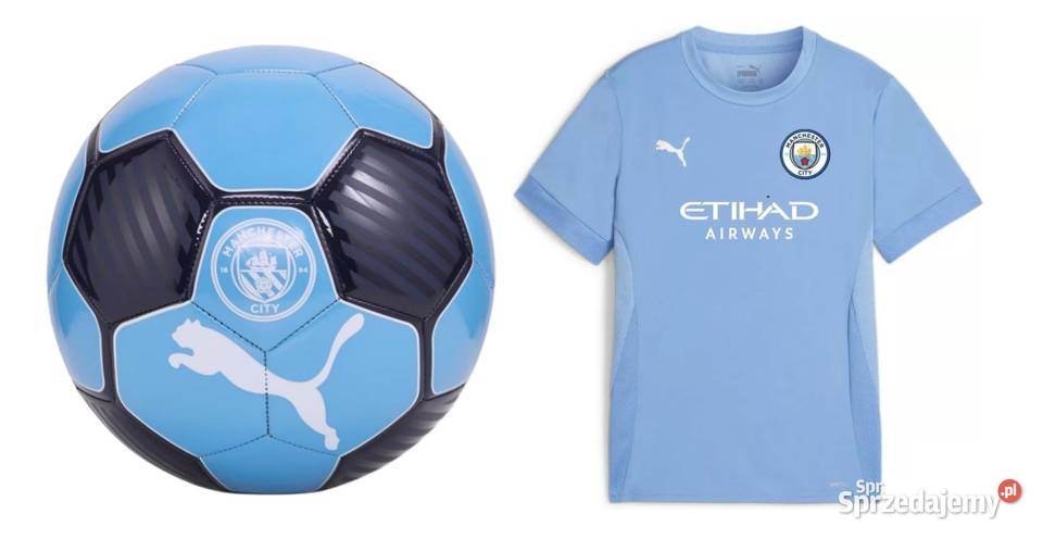 KOSZULKA piłkarska puma Manchester City Haaland Kraków sprzedam