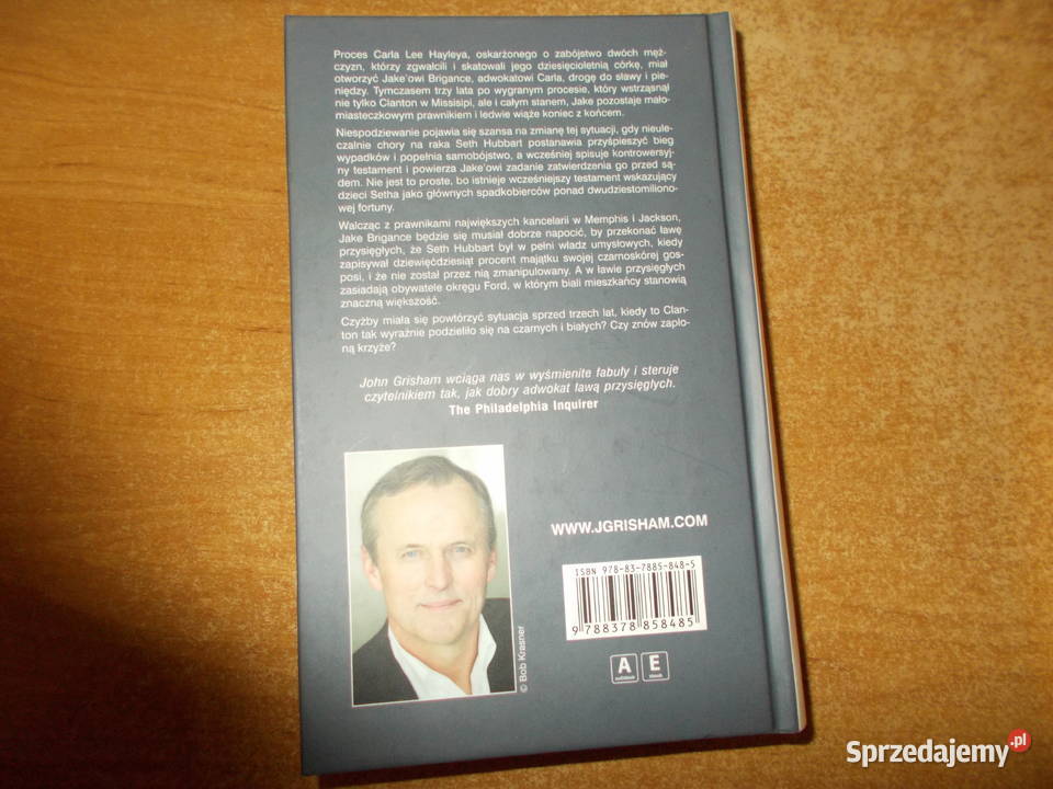 John Grisham Czas zapłaty Głubczyce