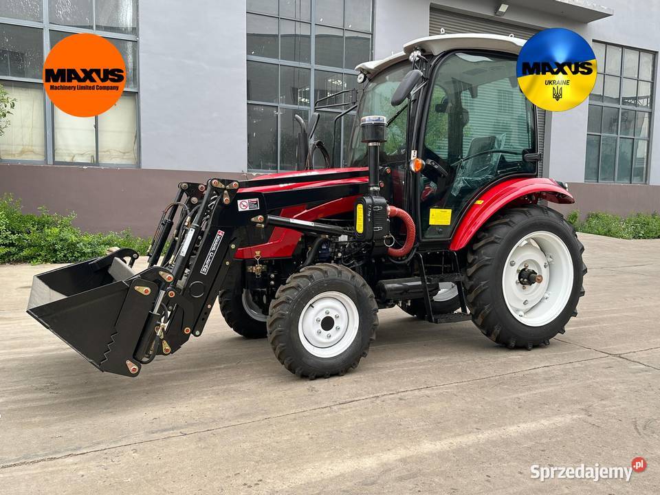 Refundacja 50 NOWY MAXUS 60 4x4 Ciągnik Traktor Maxus łódzkie