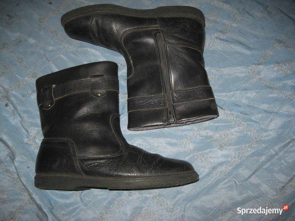 Buty ciepłe męskie kozaczki LARS 44 10 285 skóra inna Pozostałe Żary sprzedam
