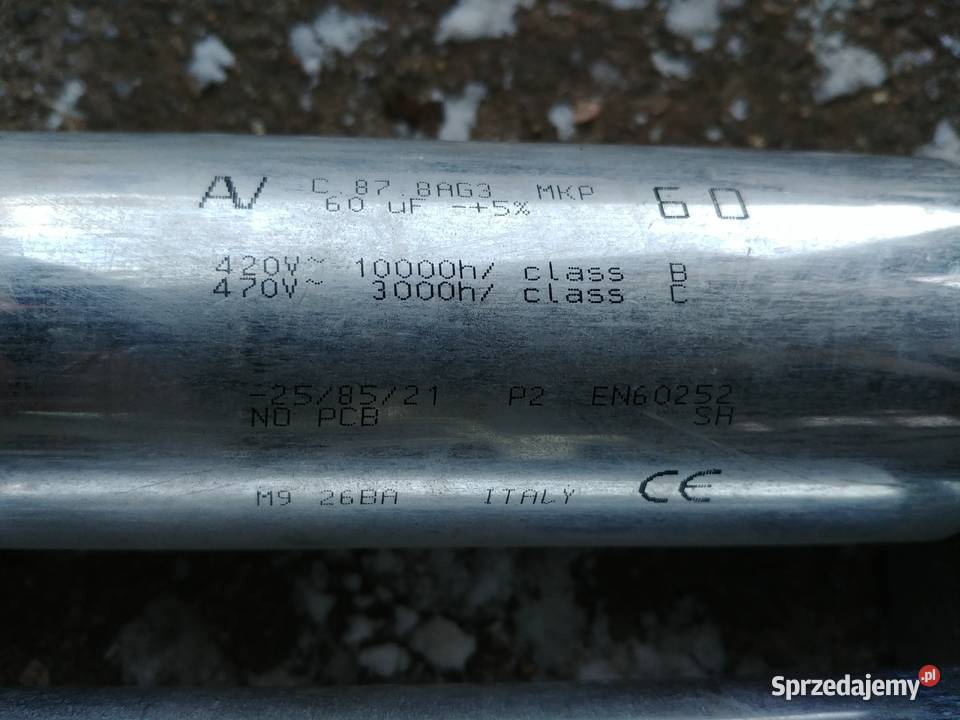 Kondensator Polipropylenowy 470V Zgorzelec