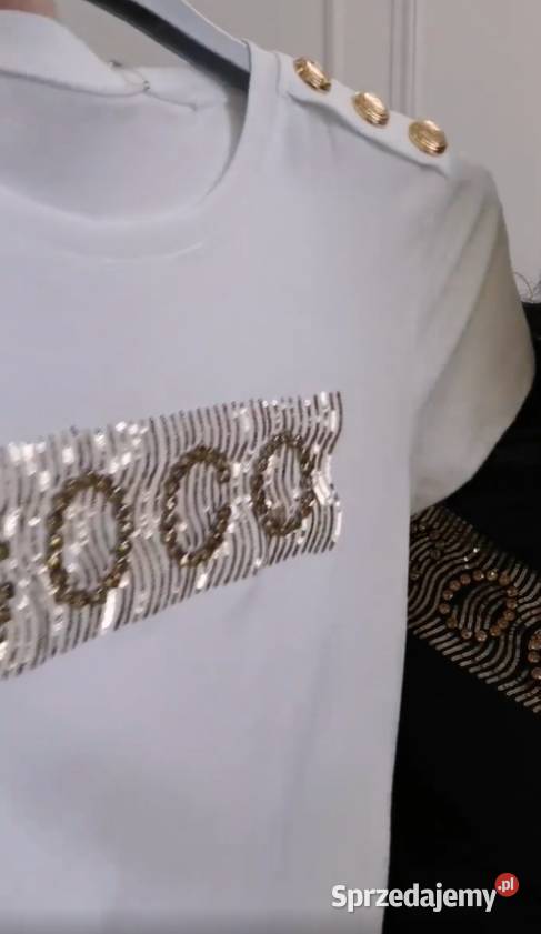 VINCEOTTO NOWA złote guziczki cekiny r SM wielkopolskie Rawicz