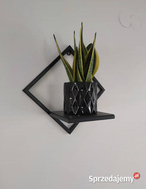 Kwietnik metalowy wiszący LOFT łódzkie Trębaczew