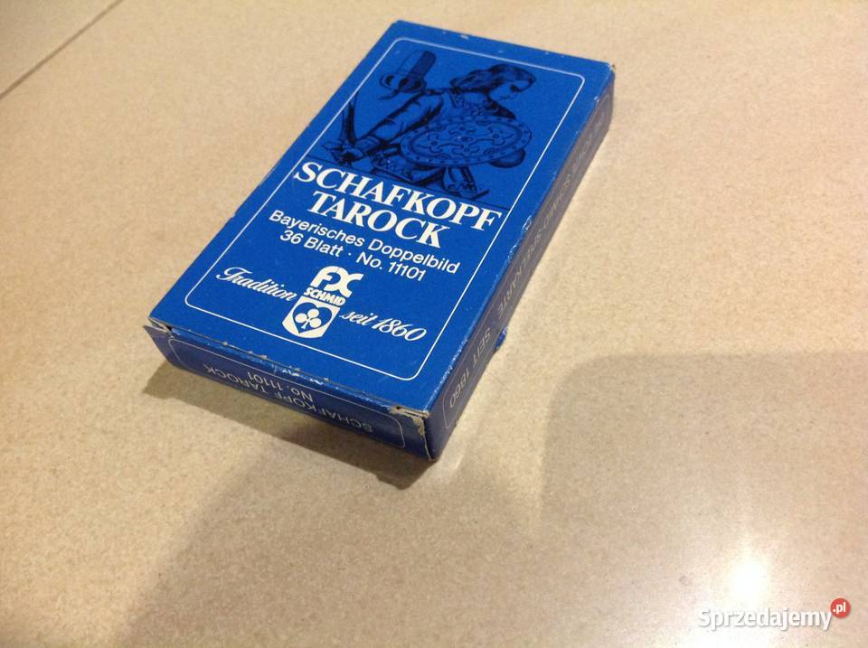 Gra Karciana Skat Karty do Gry w Skata SCHAFKOPF Nowa Sól