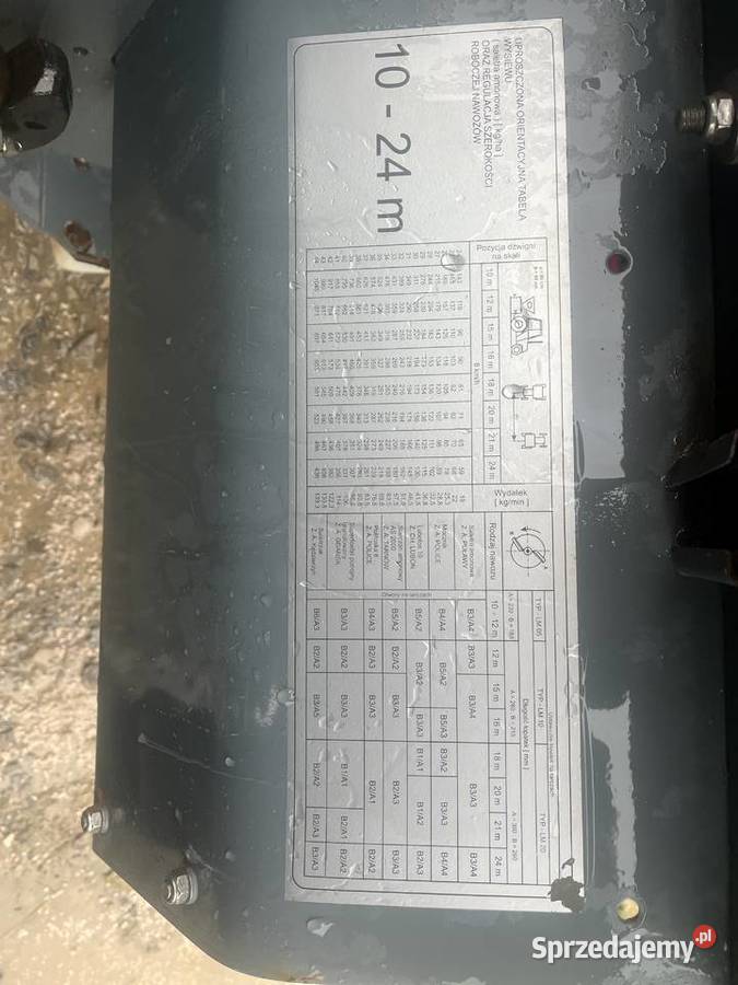 Rozsiewacz unia mx1000 nieuszkodzony Zamch