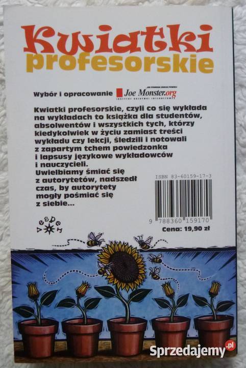 Kwiatki profesorskie czyli co się wykłada na Proza i poezja Warszawa