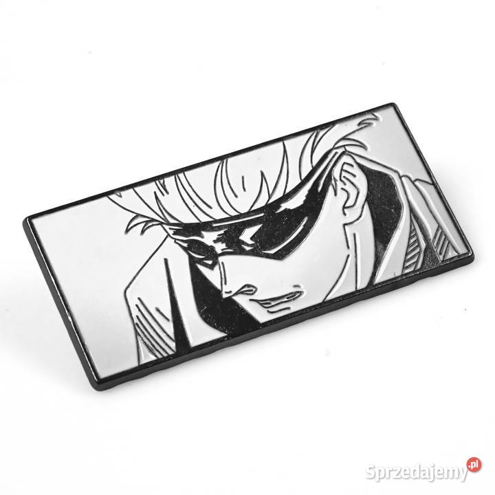 Gojo Satoru 7 Metal Przypinka Jujutsu Kaisen Pozostałe zachodniopomorskie