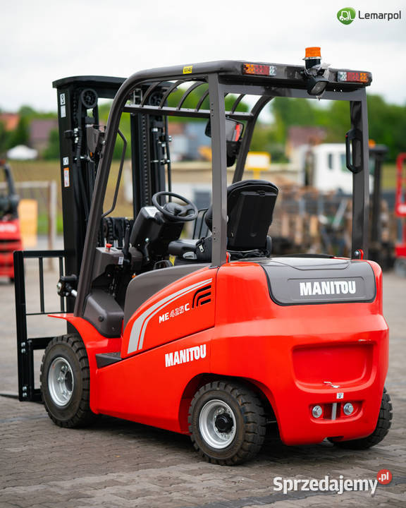 Wózek widłowy Manitou ME425C 33m elektryczny Zator