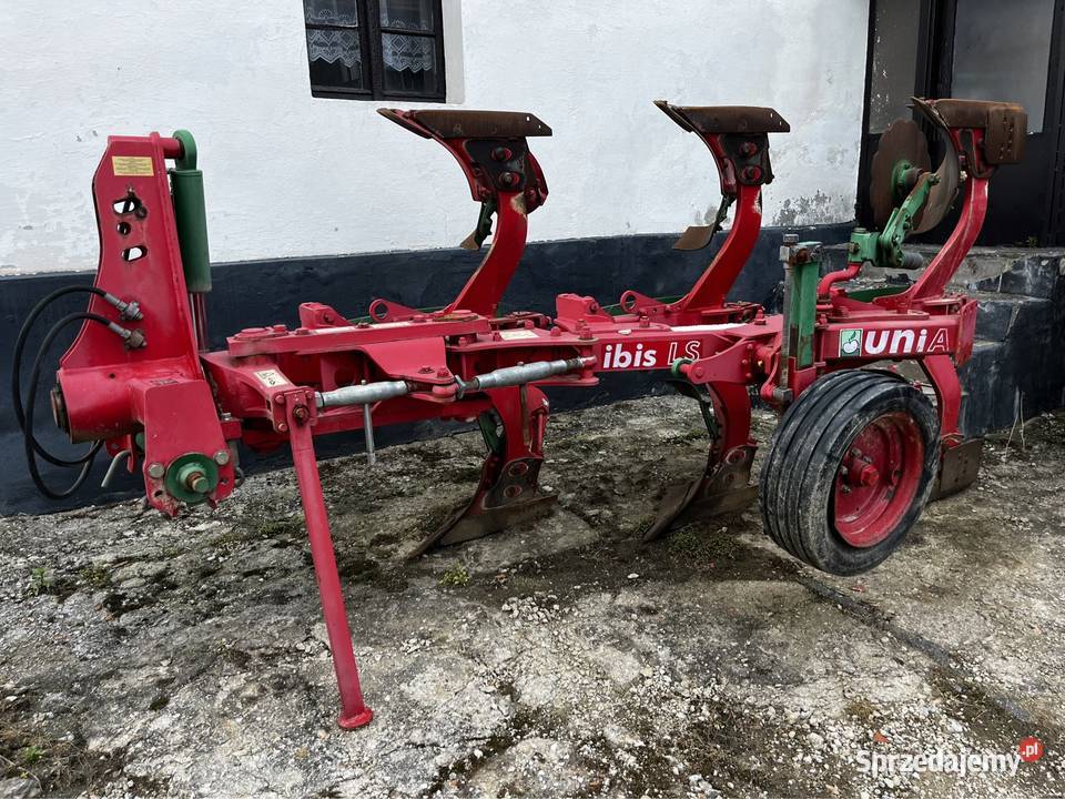 Pług obrotowy UNIA IBIS LS 3 Super stan nieuszkodzony Marcinowice