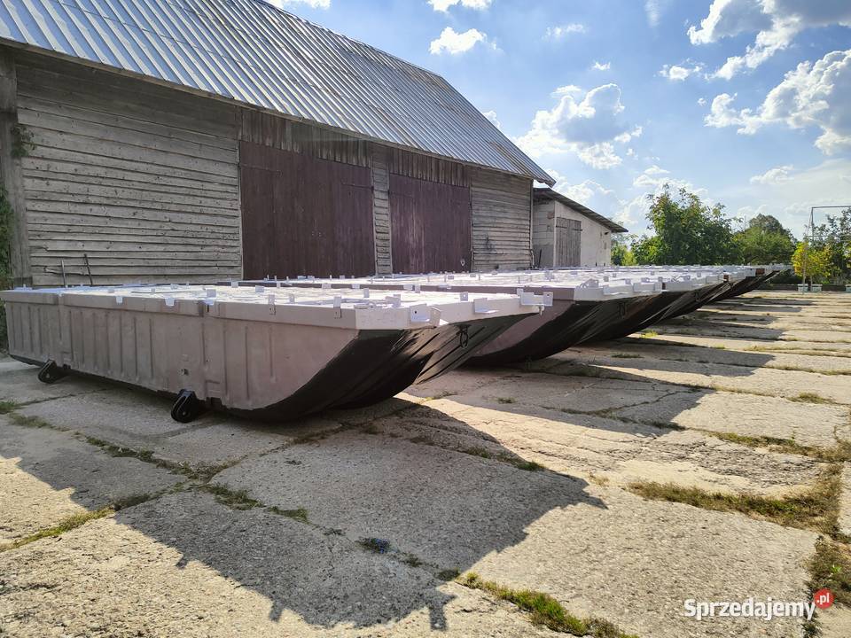 SPRZEDAM WOJSKOWE PONTONY PRZEPRAWOWE PP64