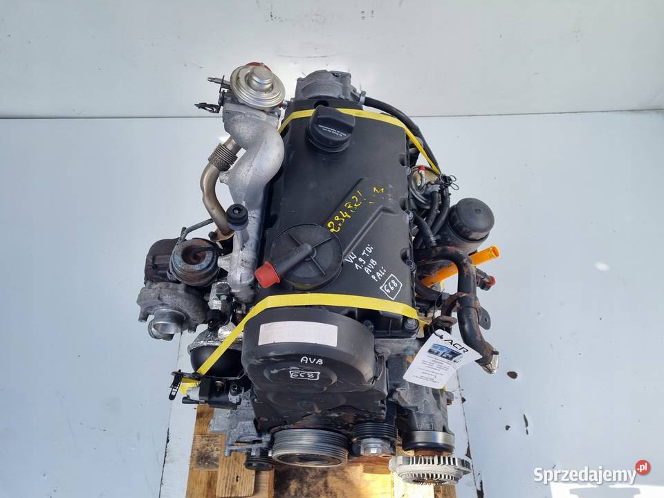SILNIK KOMPLET VW Passat B5 FL 19 TDI 101 ładnie Janów